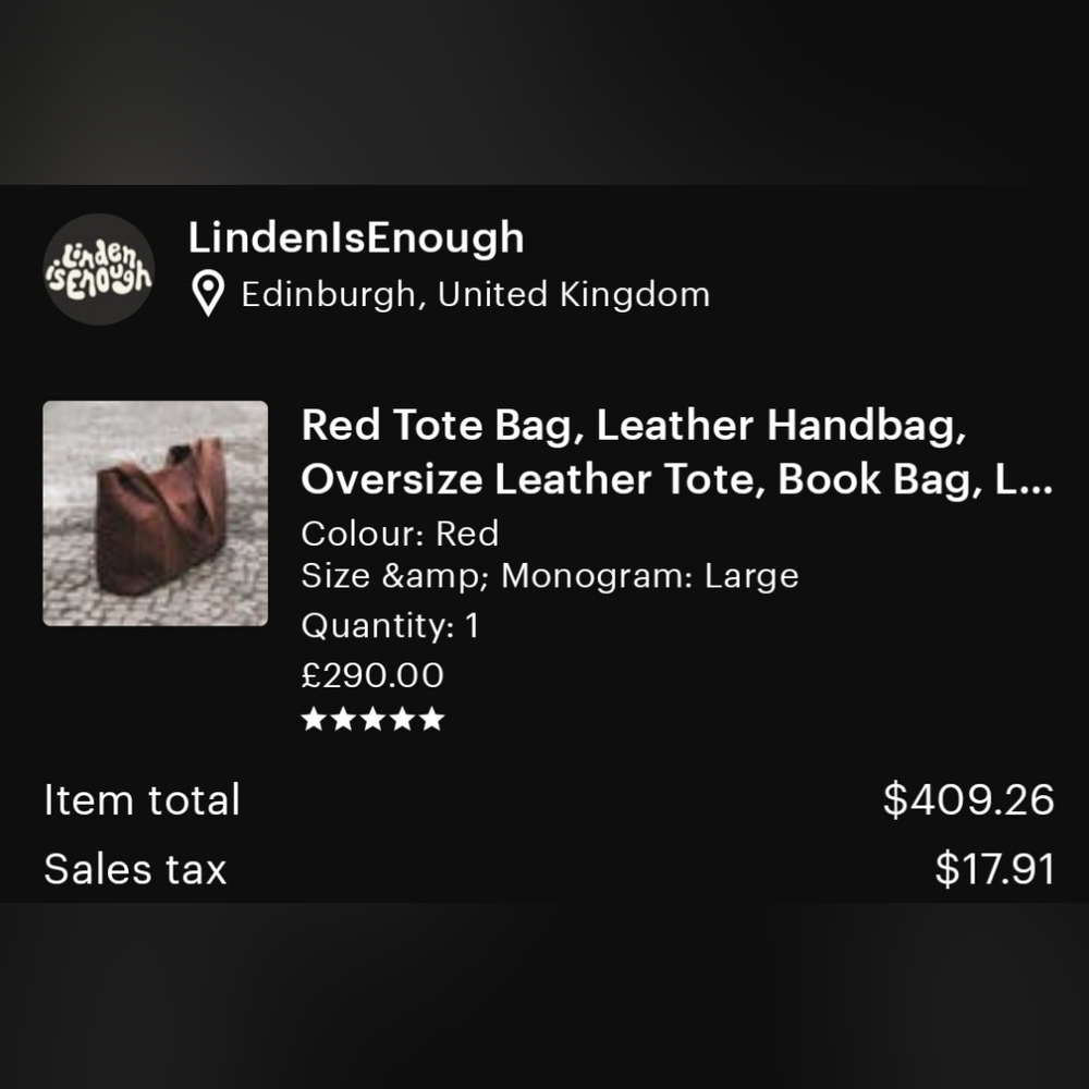 OVERSIZED LAMB LEATHER STATEMENT TOTE IN TOMATO RED - Picture 9 of 16